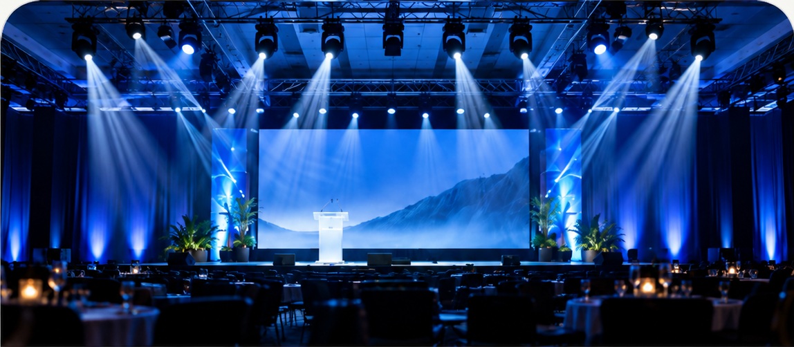 Event lighting production